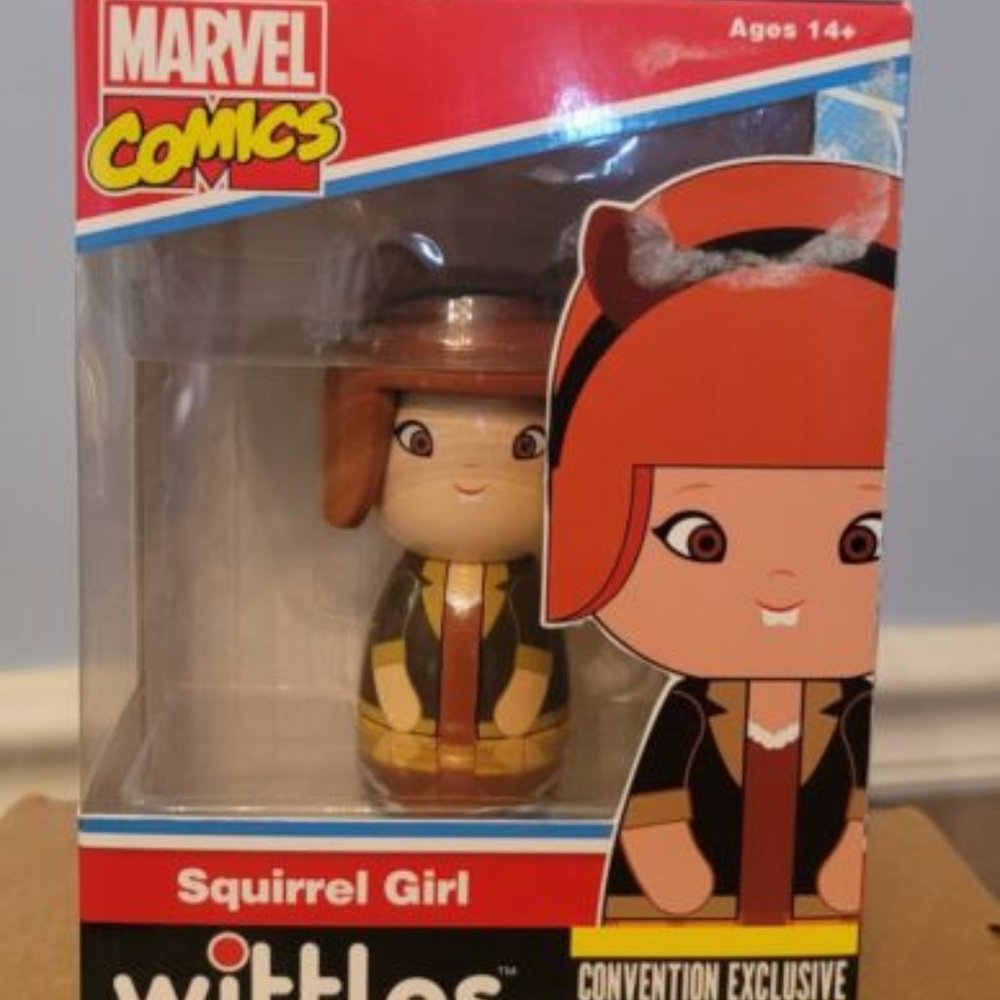 Convention Exclusive Marvel Comics Squirrel Girl Figure Wittles limited edition